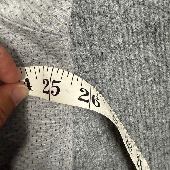 FJ FootJoy Mens Size XXL Dots Golf Polo Shirt Gray Performance Short Sleeves - Picture 7 of 8